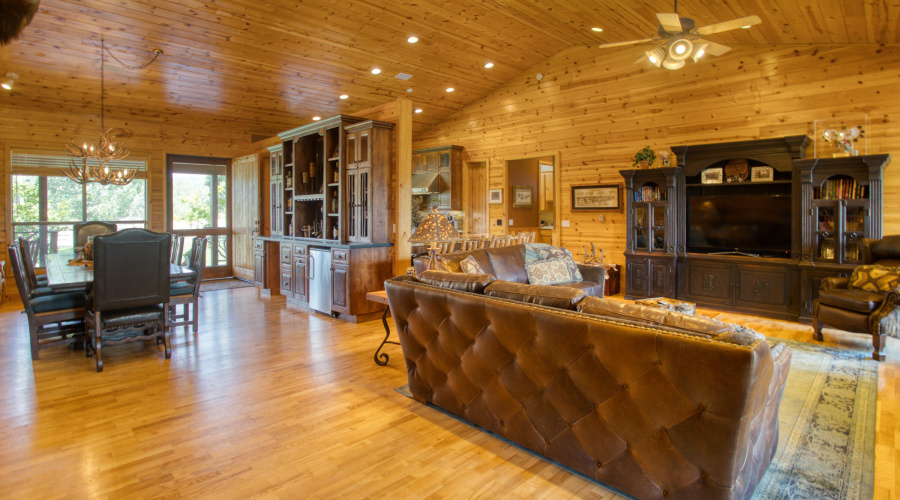 Living Area and Dining