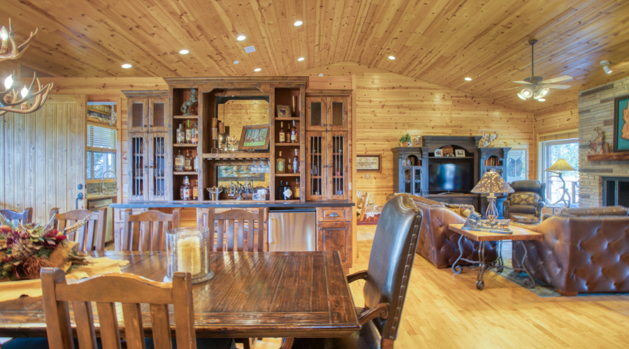 Dining and Living Areas