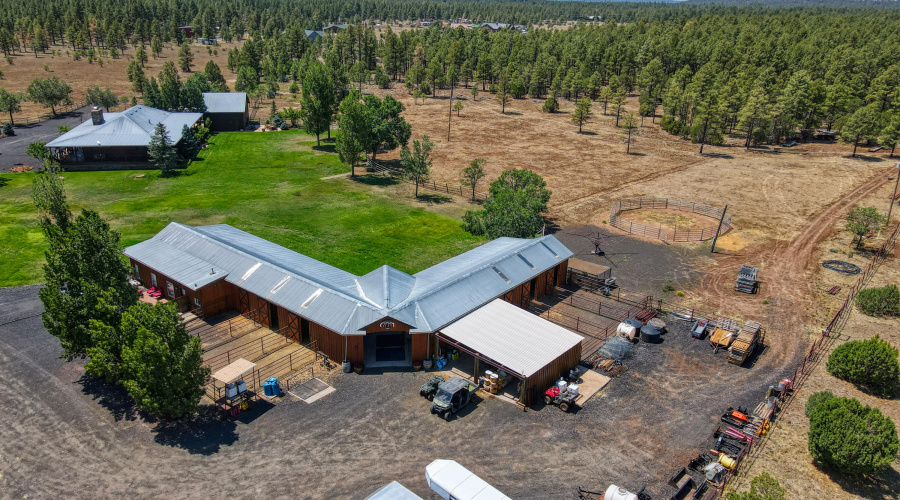 Aerial View of Buildings