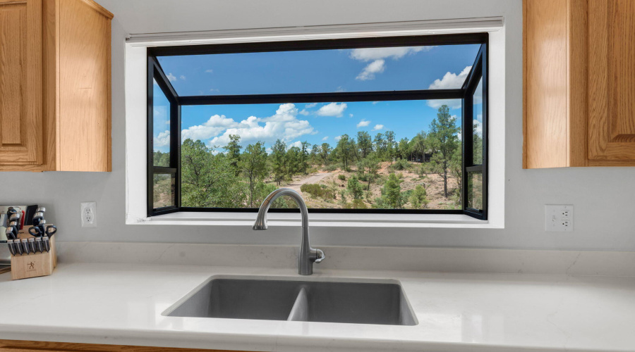 View from Kitchen Sink