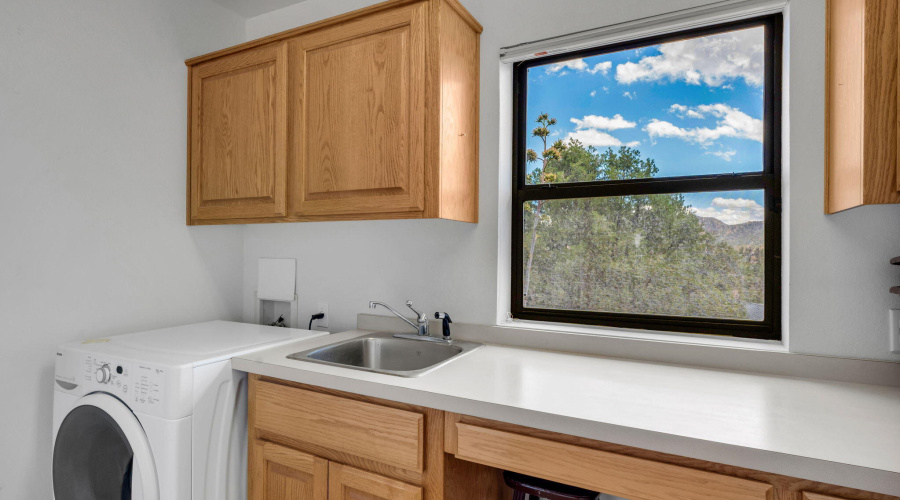 Laundry Room with Sink
