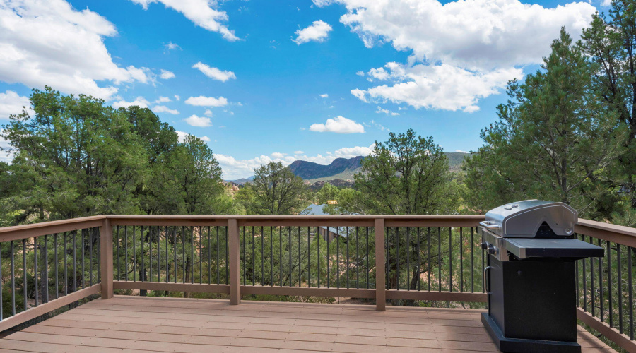 Back Deck with Views