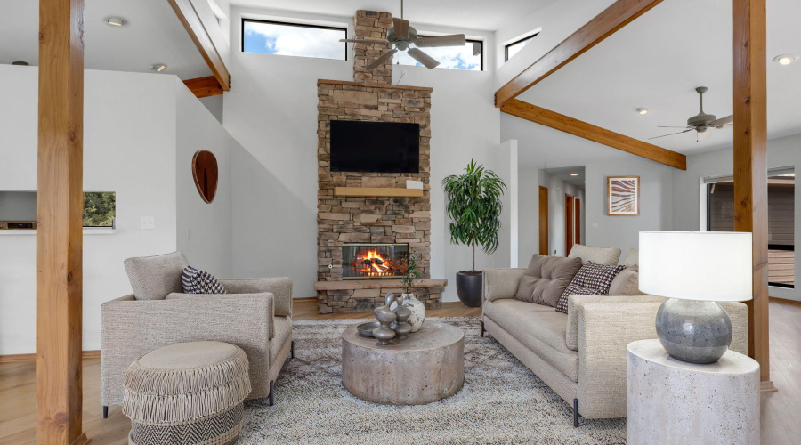 Virtually Staged Great Room