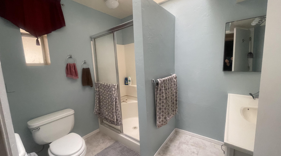 3/4 Hall bath
