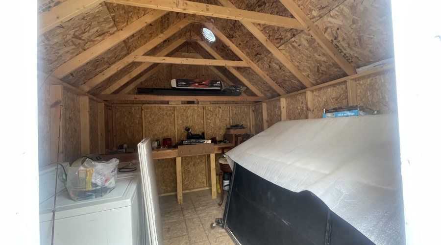 Storage in back yard