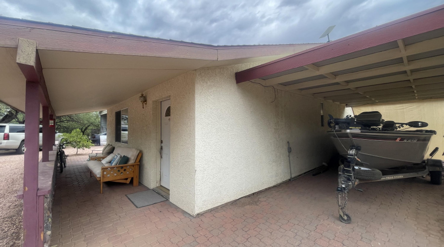 Paver Front patio & Carport