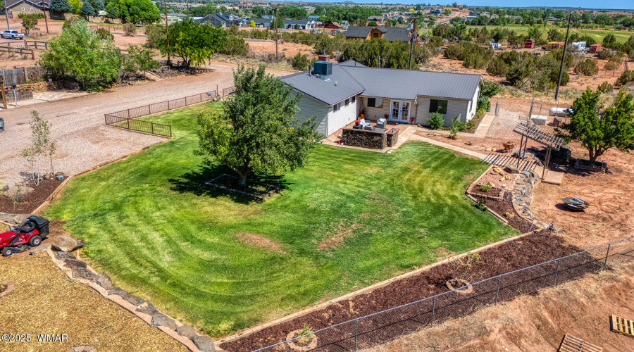 property facing north