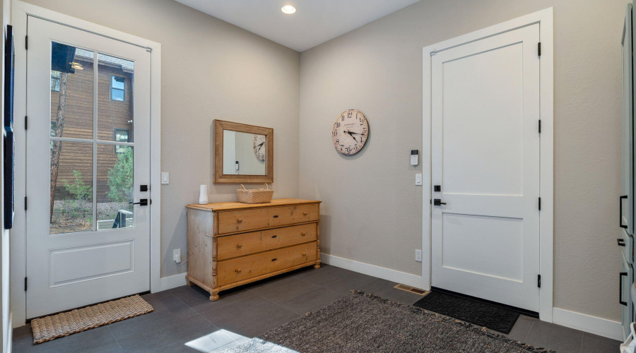 Mud room/ office off garage
