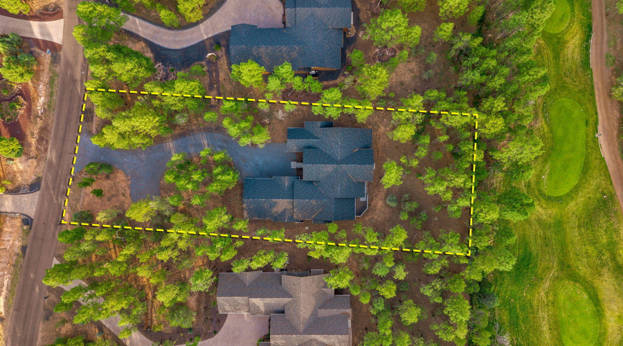 Approximate lot lines