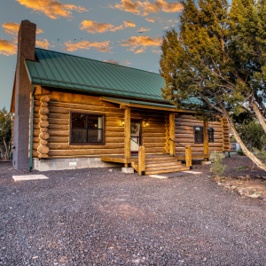 Highly Sought After Custom Log Cabin