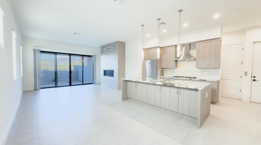 Living Room & Kitchen