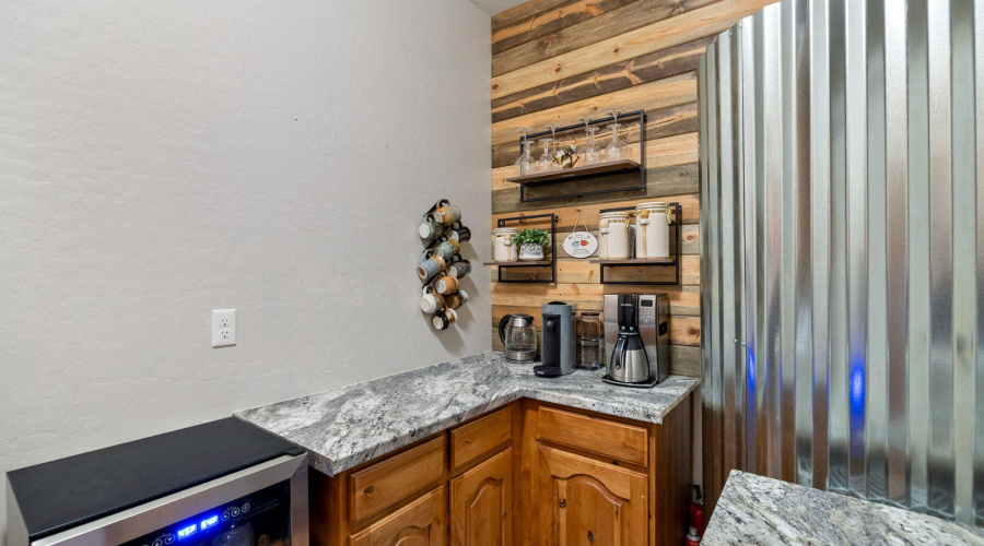 LAUNDRY ROOM WINE/COFFEE BAR