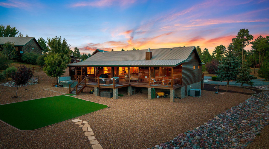 BACK YARD AERIAL VIEW