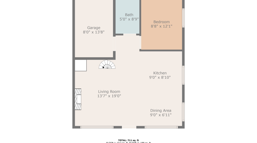 Gust House Main Floor