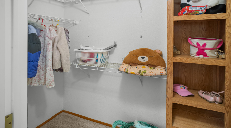 Walk-in closet bedroom two