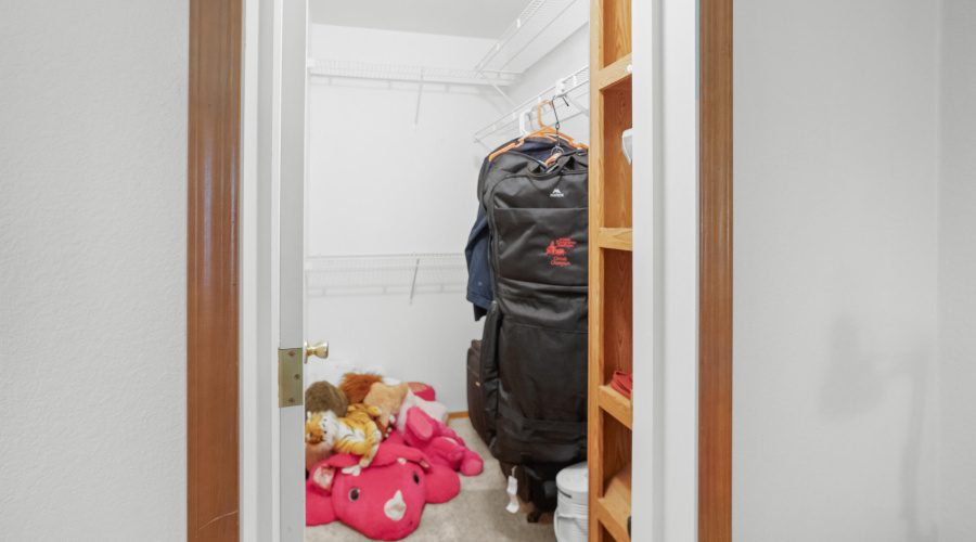 Walk-In closet Bedroom three