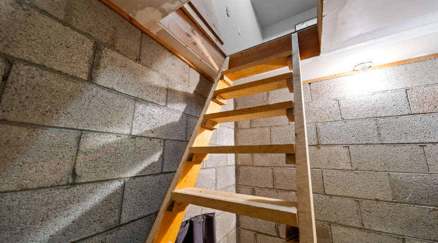 Storage Below Bunk Room