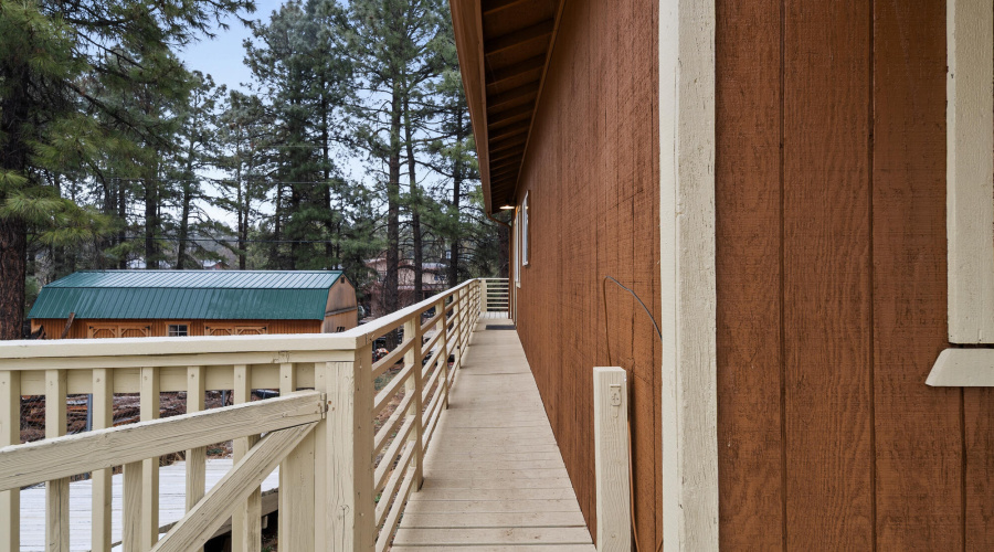 Access to Back Deck