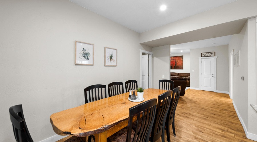 Dining Space in Kitchen