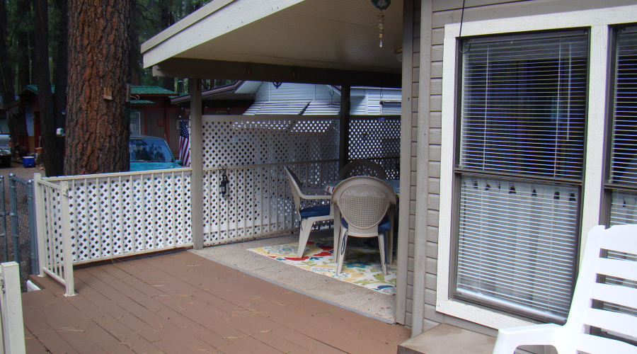 Covered deck