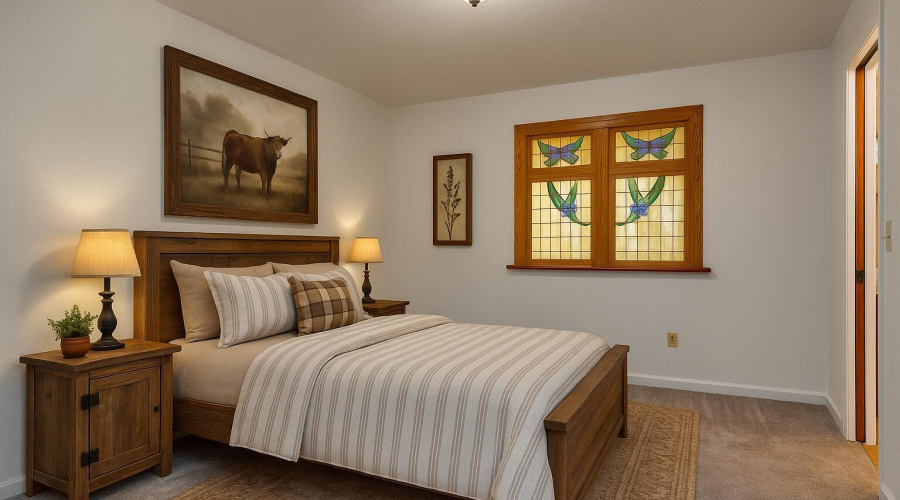 Pine dawn - AI Primary bedroom