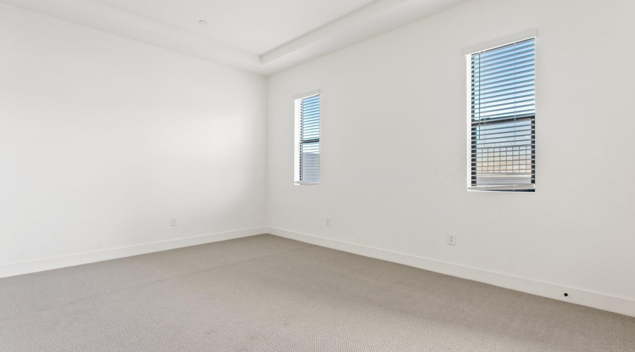 Plan 2 - Main Floor Primary Bedroom