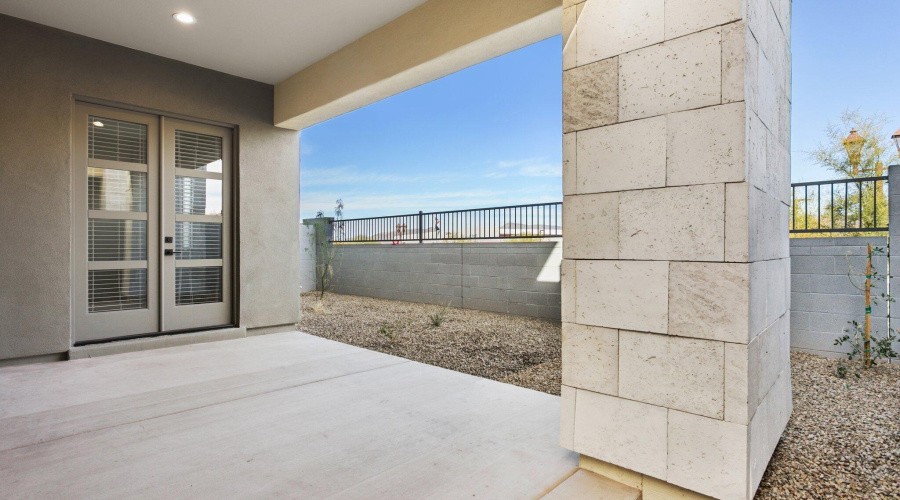 Plan 2 - Covered Patio & Yard