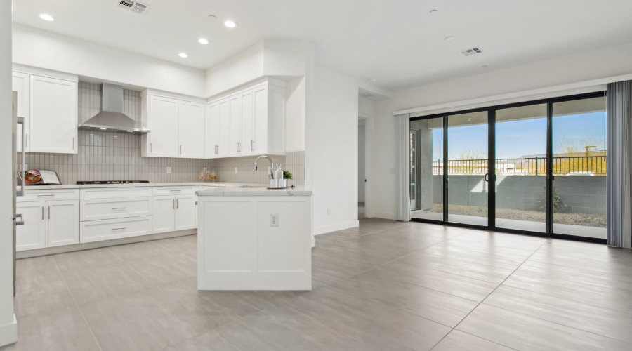 Plan 2 - Kitchen/Living Room