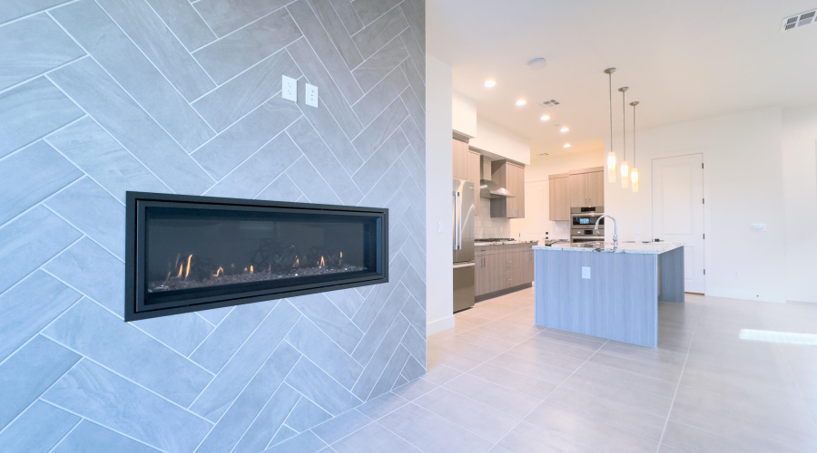 Kitchen & Living Room