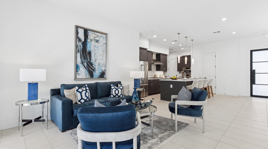 Plan 1 - Living Room