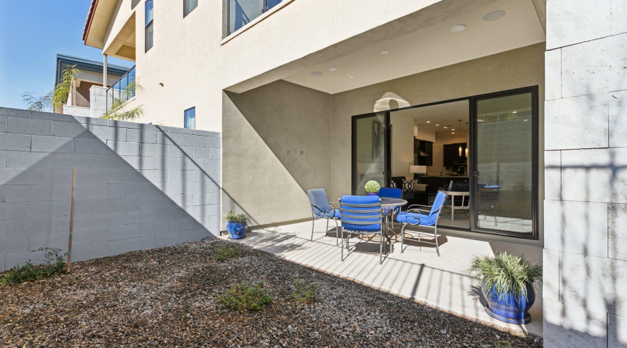 Plan 1 - Covered Patio & Yard