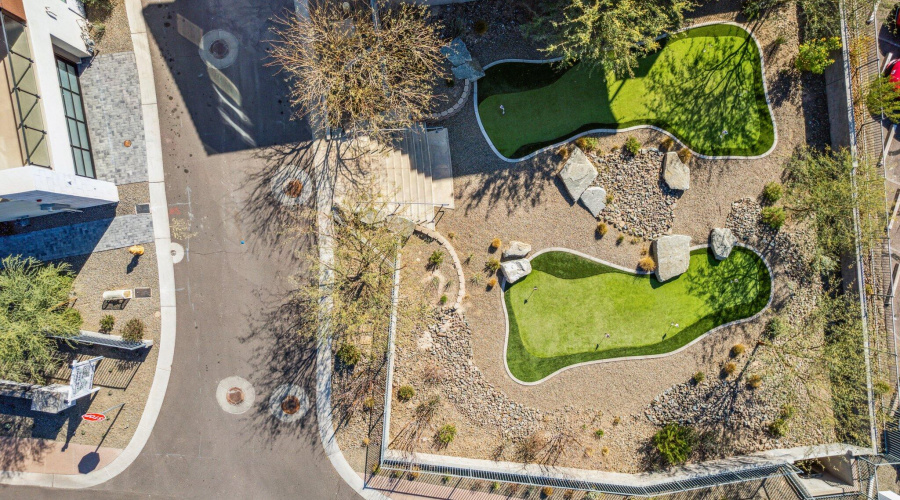 Aerial Community Putting Green