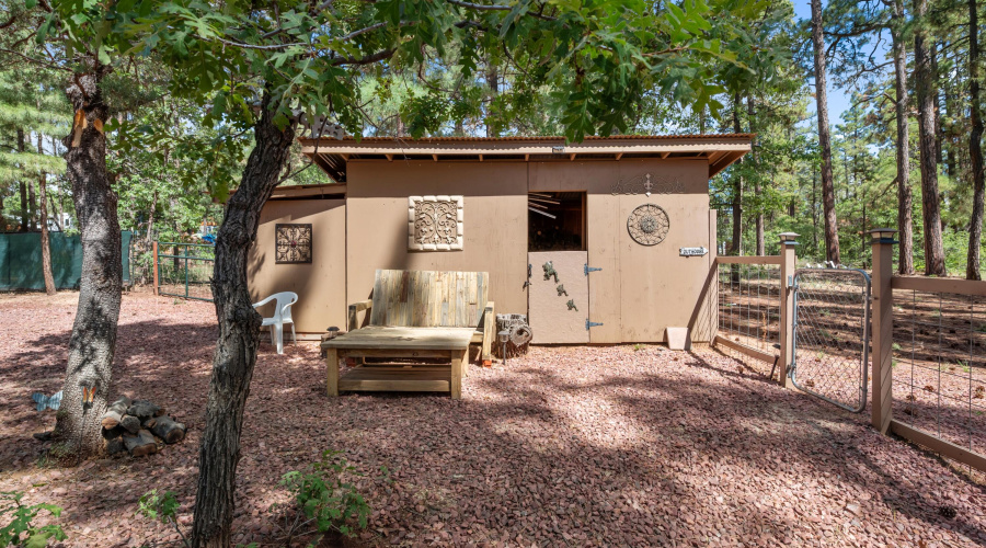 Wood shed