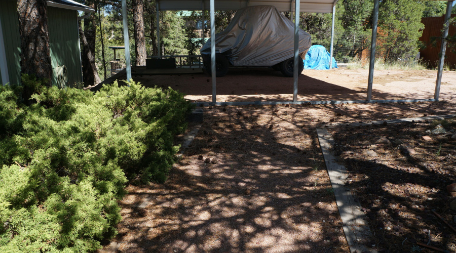 016 pathway to the 2 Car Carport or 4x4