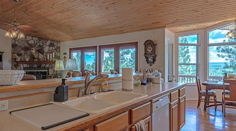 Dishes a Pleasure with this View