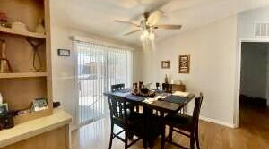 Dining arcadia to rear patio