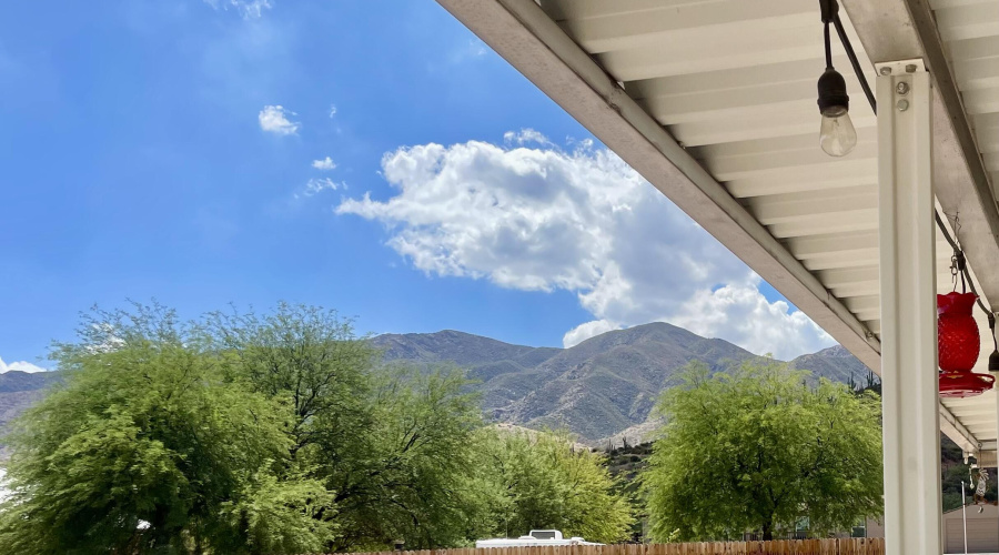 Views from back yard