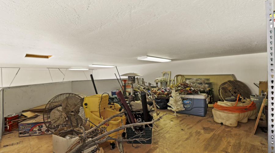 Storage Above Workshop