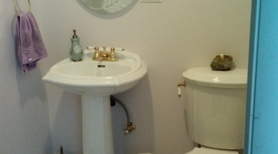 1 Downstairs Bathroom