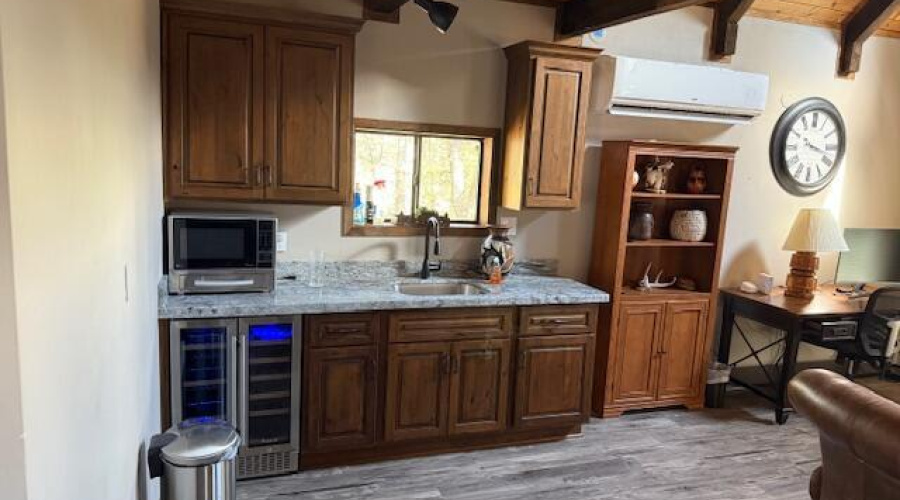 Upstairs kitchenette