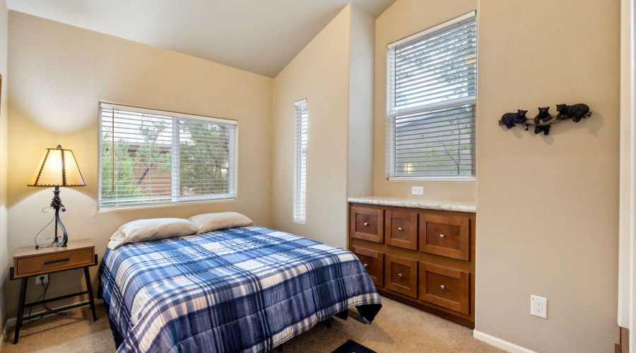 Bedroom with Built in Dresser