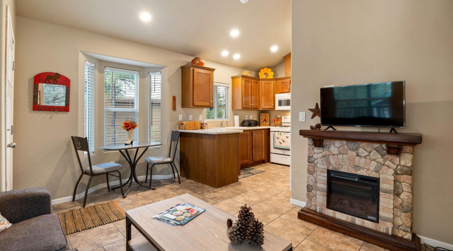 Dining Area  & Kitchen