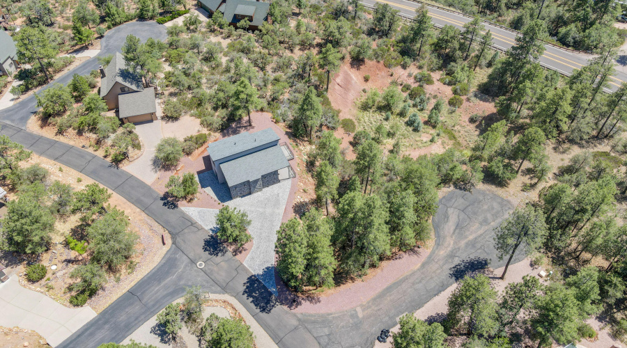 View of House from Above