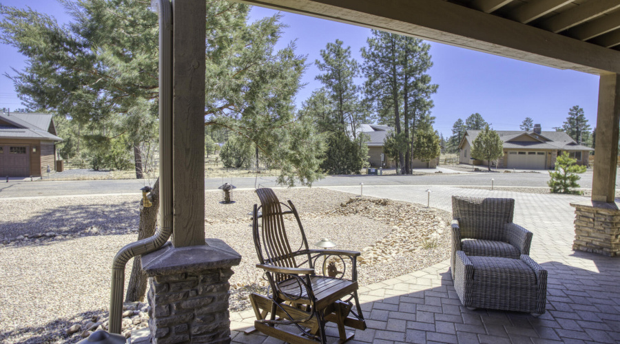 GREAT VIEWS from front deck