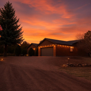 cedar sunset picture