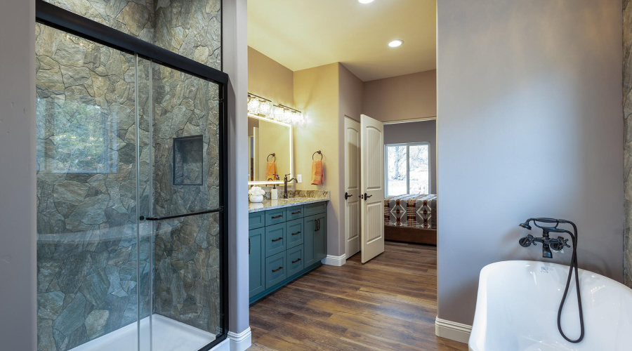 Walk-in Shower in Primary En Suite