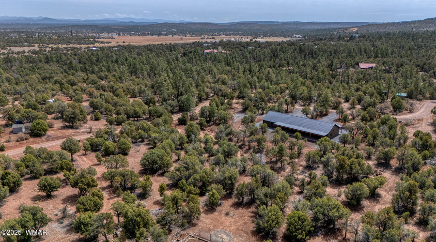 Aerial View Of Community