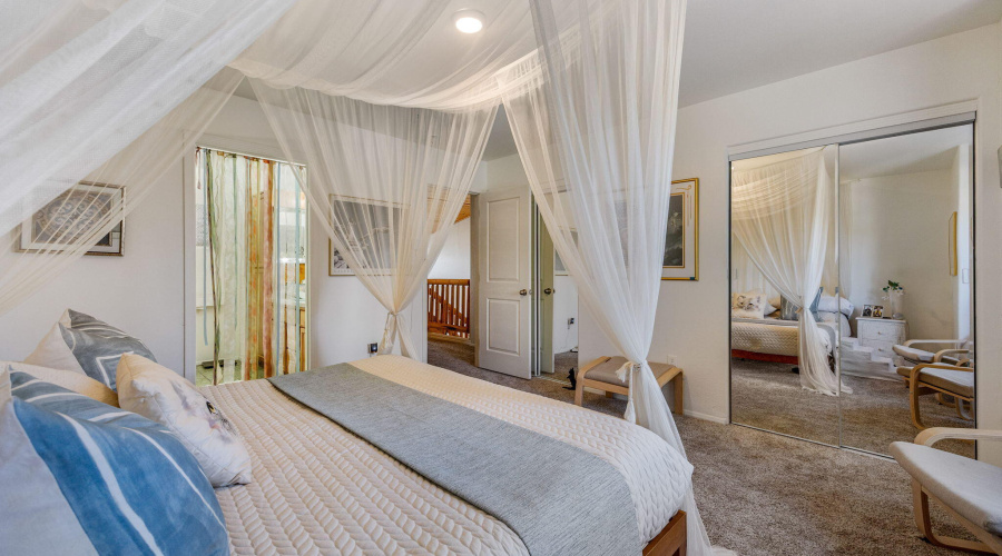 Primary bedroom with ensuite bath