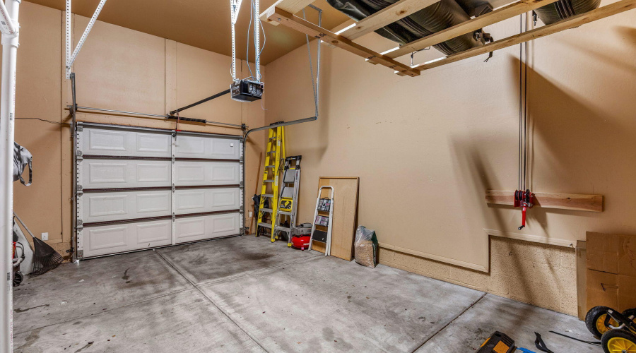 Oversized garage with storage