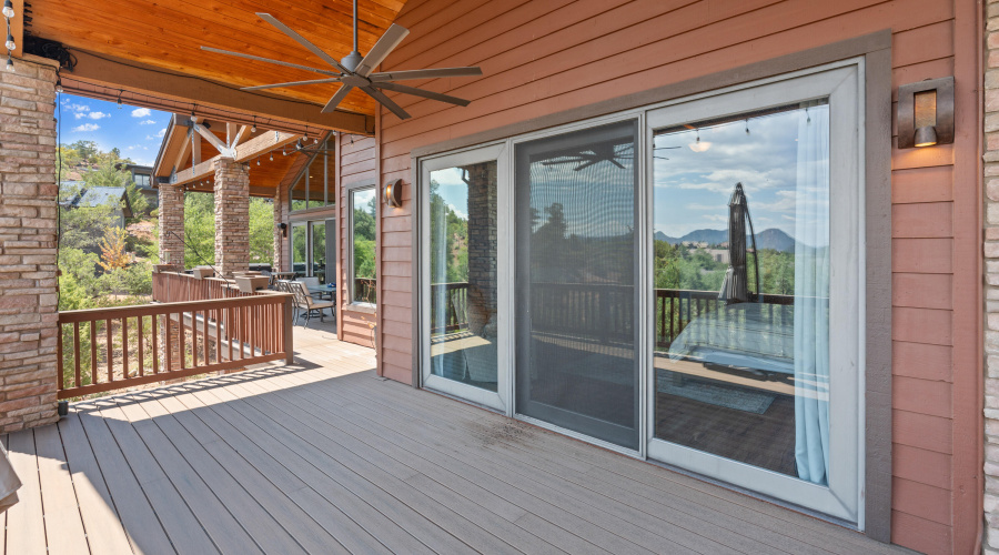Bedroom balcony access